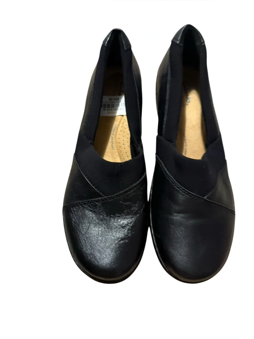 Clark’s Black Slip-On Women's Casual Flats NWT